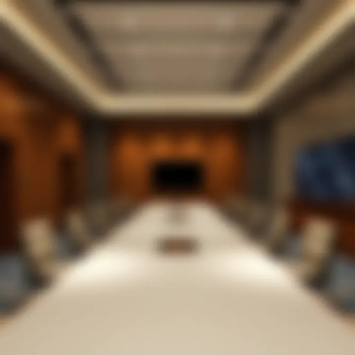 State-of-the-Art Meeting Facilities Meeting room equipped with advanced technology for business discussions