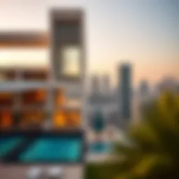 Stunning architectural view of The Pad Dubai