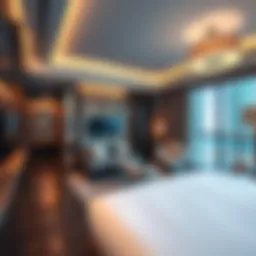 Luxurious room interiors at Trip by Wyndham Dubai