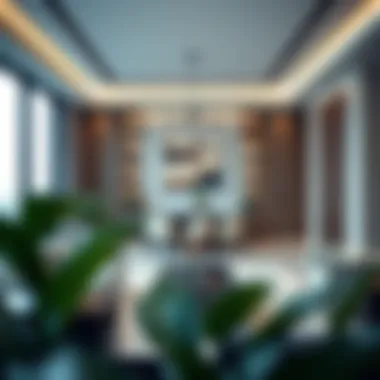 Modern Design in Westwood Grande Luxurious interior of a Westwood Grande residence featuring modern design