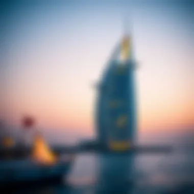 Burj Al Arab: Symbol of Opulence The luxurious Burj Al Arab with its unique sail shape