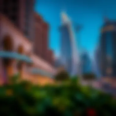 Strategic location of فندق سيل Dubai in the heart of Dubai