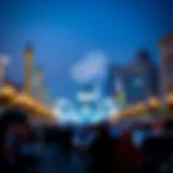 Festive celebration in the UAE during national holidays