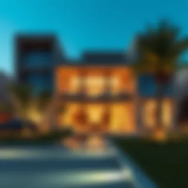 Modern Architectural Designs of Luxurious Villas Luxurious villas showcasing modern architecture