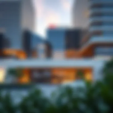 Modern Architectural Marvel of K1 Building Exterior view of the K1 Building showcasing modern architecture