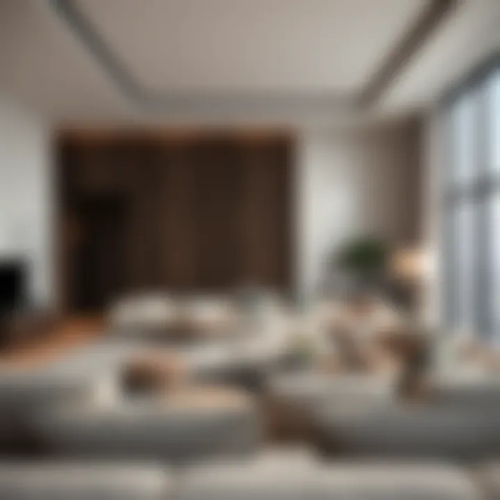 Spacious Interior Layout of K1 Building Interior layout highlighting spacious design and contemporary finishes