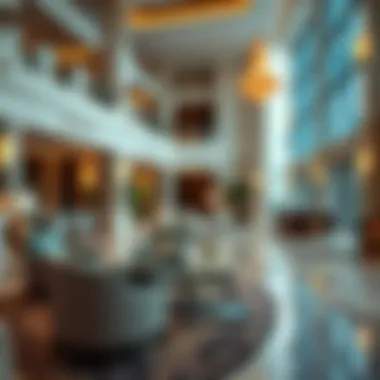 Elegance and Comfort in the Lobby of Manor Hotel Al Furjan Luxurious lobby area of Manor Hotel Al Furjan with elegant decor