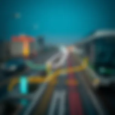 Metro Connections to Nad Al Sheba Map showing metro connections to Nad Al Sheba