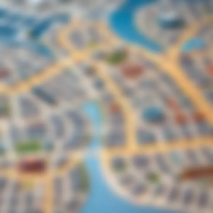 Comprehensive Map Layout of Dubai International City Detailed layout of Dubai International City
