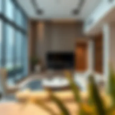 Modern apartment interiors in Dubai reflecting contemporary design