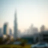 Stunning skyline of Dubai showcasing luxury properties