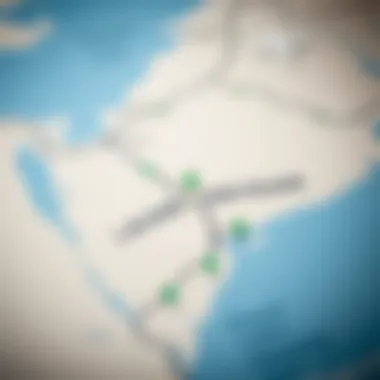 Strategic Location Map of Noor Deyaar Map highlighting the strategic location of Noor Deyaar in Dubai