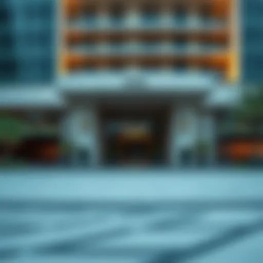 Luxurious exterior view of Novotel JVC