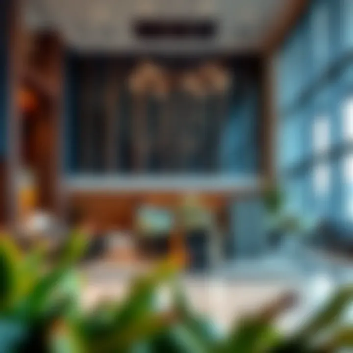 Elegant Lobby at Novotel JVC Modern lobby area showcasing design elegance