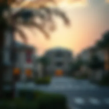 Neighborhood around Novotel JVC Surrounding neighborhood of Jumeirah Village Circle