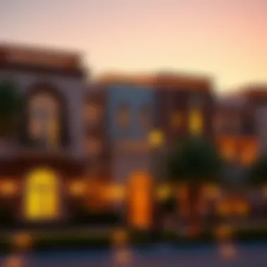 Exterior Features of قصر الهند at Sunset Luxurious exterior features of قصر الهند at sunset