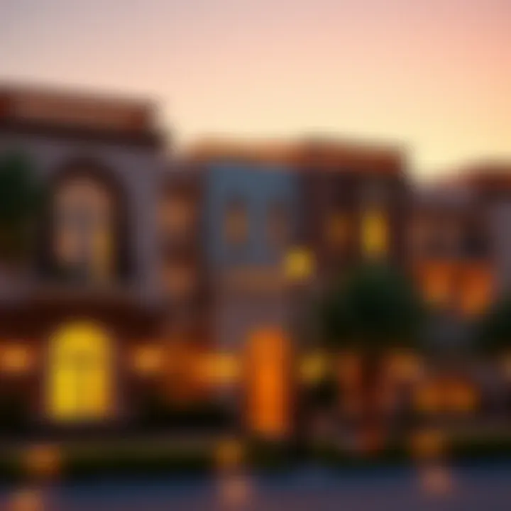 Exterior Features of قصر الهند at Sunset Luxurious exterior features of قصر الهند at sunset