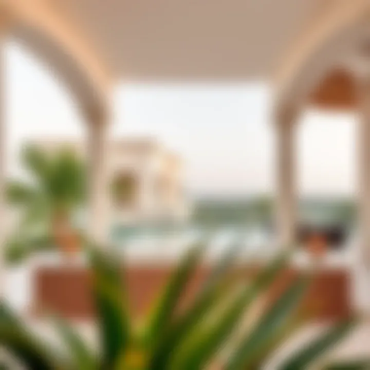 Luxurious Outdoor Spaces in Palladian Estates Luxurious outdoor spaces in Palladian estates