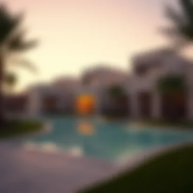 Residential Architecture in Ramlah Zakher Al Ain Tranquil residential properties in Ramlah Zakher Al Ain reflecting modern architecture