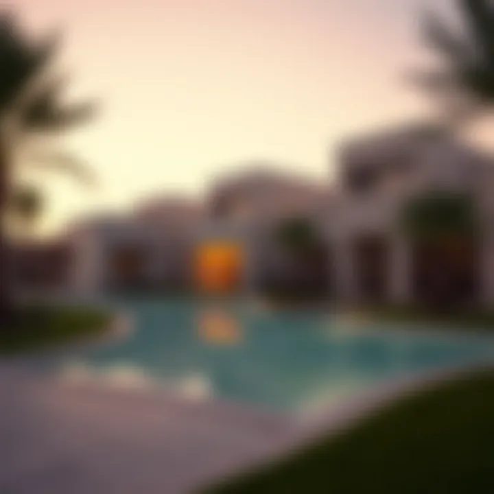 Residential Architecture in Ramlah Zakher Al Ain Tranquil residential properties in Ramlah Zakher Al Ain reflecting modern architecture