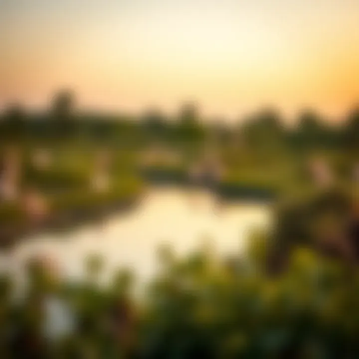 Ecosystem Diversity at Ras Al Khor The vibrant ecosystem of Ras Al Khor supporting diverse wildlife