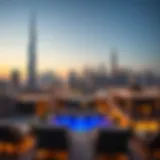 Stunning skyline view of Dubai showcasing luxury properties