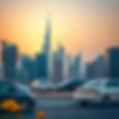 Dubai's Architectural Marvels Stunning skyline view of Dubai featuring modern real estate developments