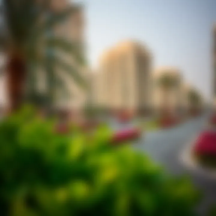 Surroundings of Sherina Plaza The vibrant neighborhood surrounding Sherina Plaza with lush landscapes