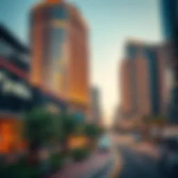 A stunning view of Sherina Plaza showcasing its modern architecture