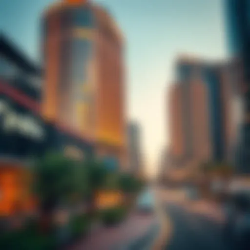 A stunning view of Sherina Plaza showcasing its modern architecture