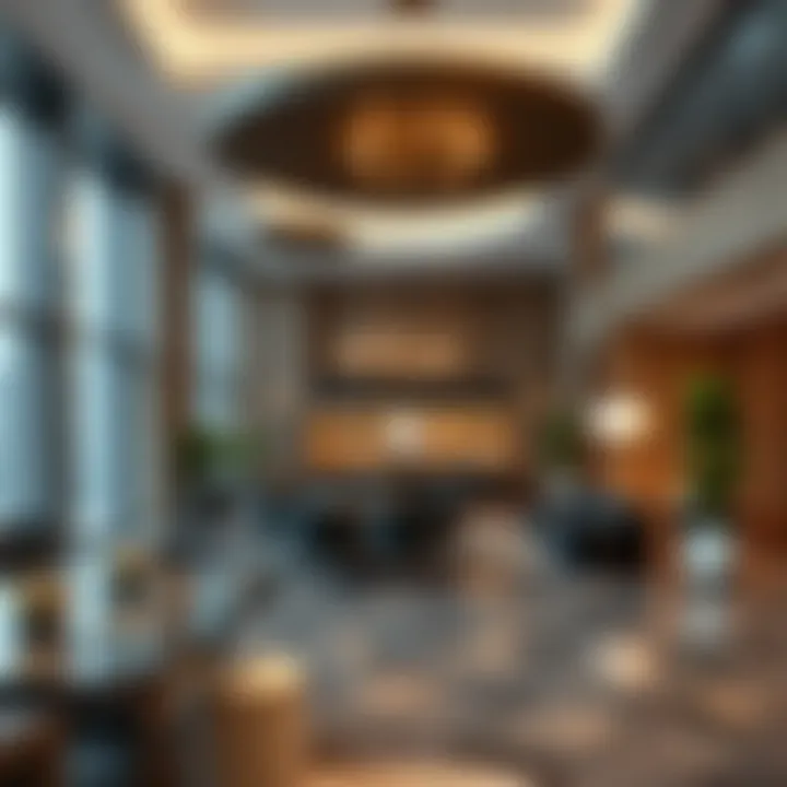 Enhancing Workspaces with Exceptional Amenities Luxurious amenities in a business tower