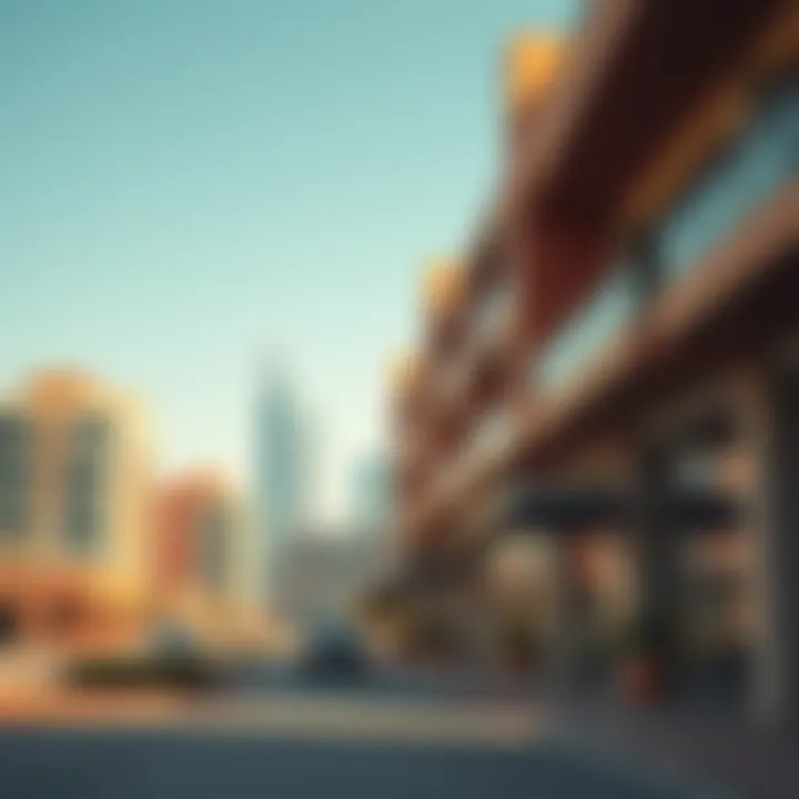 Commercial Area in Al Barsha Commercial area in Al Barsha depicting investment opportunities