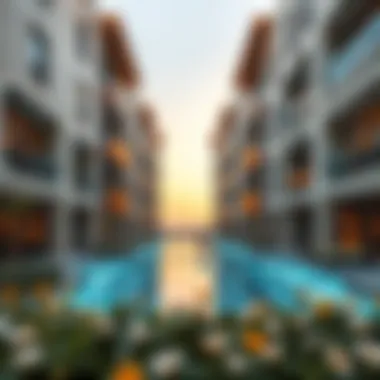 Modern Architectural Design of Albandar Residences Modern architectural design of Albandar residences
