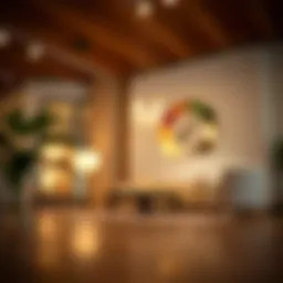 A visual representation of credit score importance