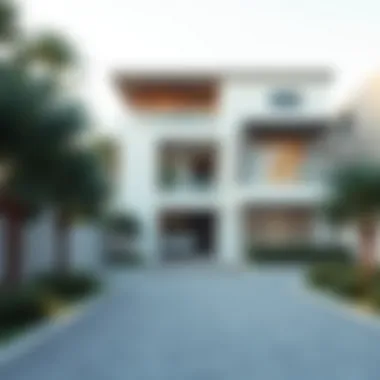 Architectural Visualization of Musataha Agreement Property An architectural visualization of a Dubai property under a Musataha Agreement