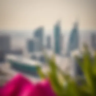 Dubai Cityscape Featuring Musataha Developments A cityscape view of Dubai showcasing developments under Musataha Agreements