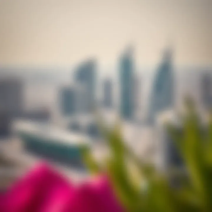 Dubai Cityscape Featuring Musataha Developments A cityscape view of Dubai showcasing developments under Musataha Agreements