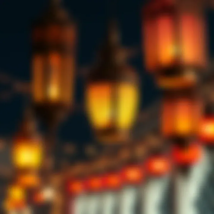 Traditional Lanterns Brightening Ramadan Nights Traditional Ramadan lanterns