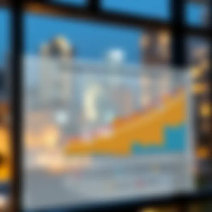 Trends in housing allowances in Dubai Chart depicting housing allowance trends