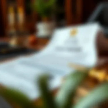 Importance of Title Deeds Title deed document on a desk