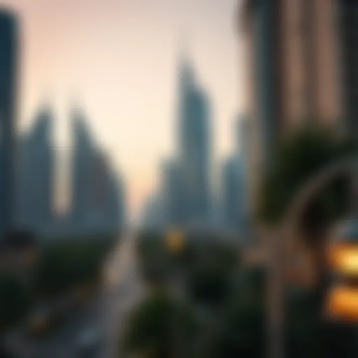 Economic Growth in Dubai Economic growth indicators in Dubai, illustrating investment opportunities